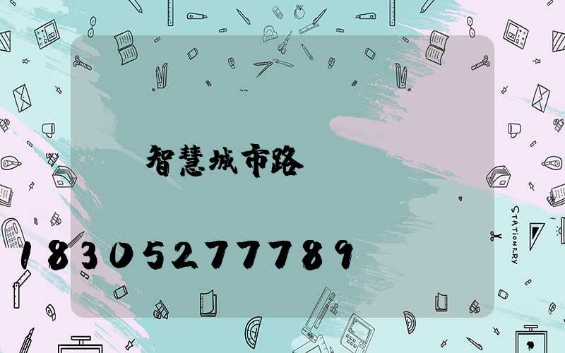 智慧城市路燈