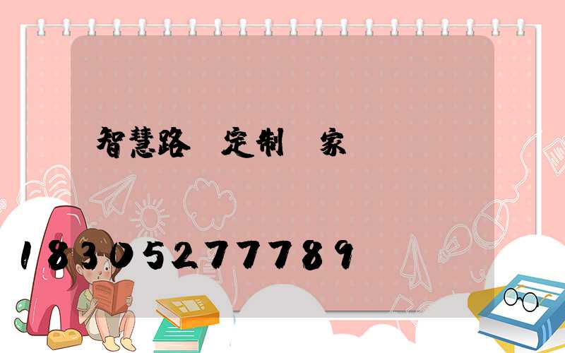 智慧路燈定制廠家