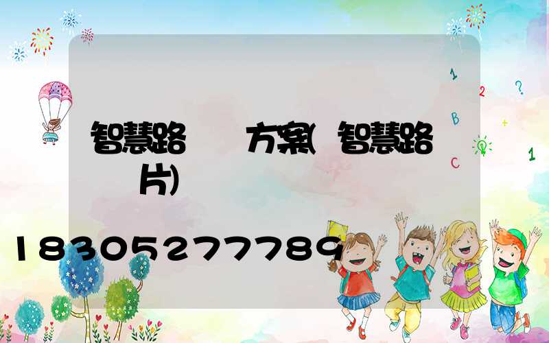 智慧路燈桿方案(智慧路燈桿圖片)