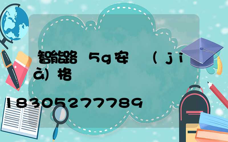 智能路燈5g安裝價(jià)格