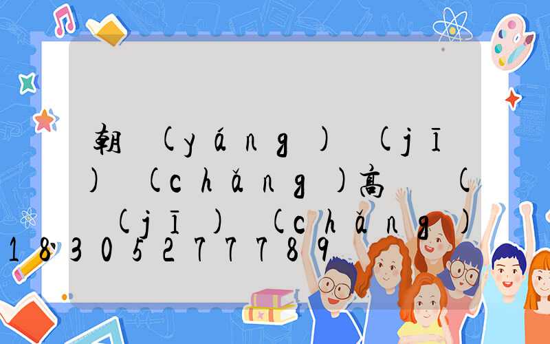 朝陽(yáng)機(jī)場(chǎng)高桿燈(機(jī)場(chǎng)高桿燈廠家)