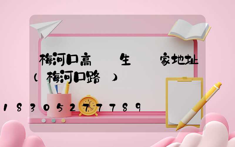 梅河口高桿燈生產廠家地址(梅河口路燈)