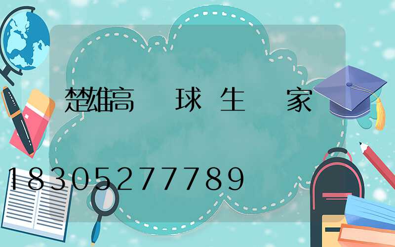楚雄高桿燈球場生產廠家