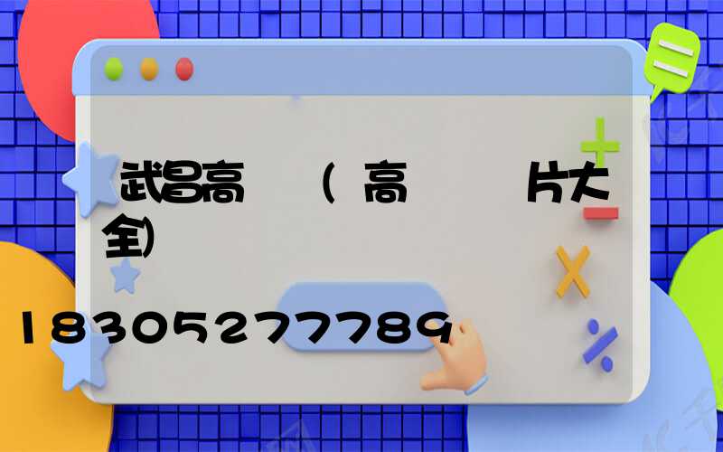 武昌高桿燈(高桿燈圖片大全)