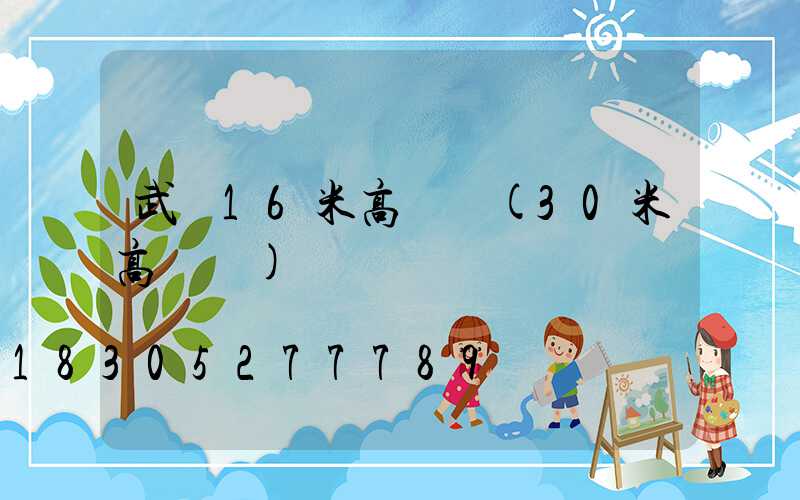 武漢16米高桿燈(30米高桿燈)