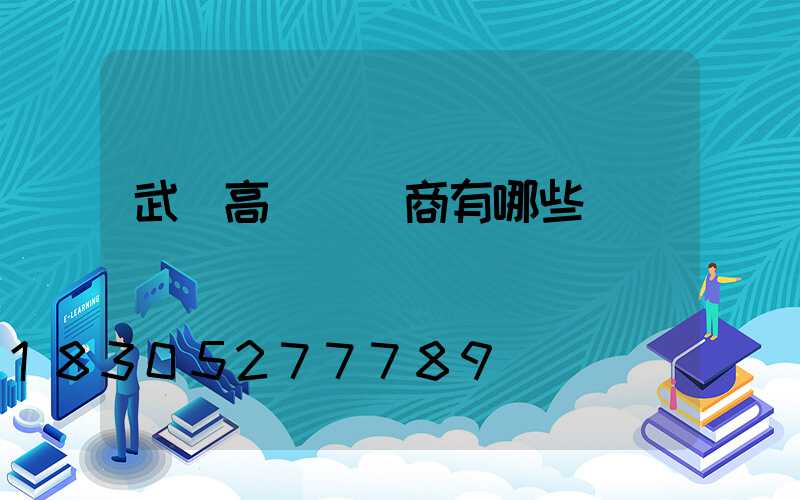 武漢高桿燈廠商有哪些