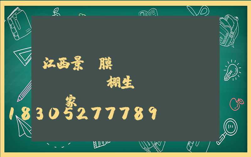 江西景觀膜結(jié)構(gòu)棚生產(chǎn)廠家