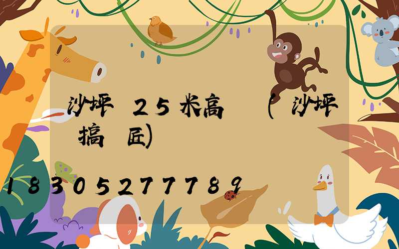 沙坪壩25米高桿燈(沙坪壩搞燈匠)
