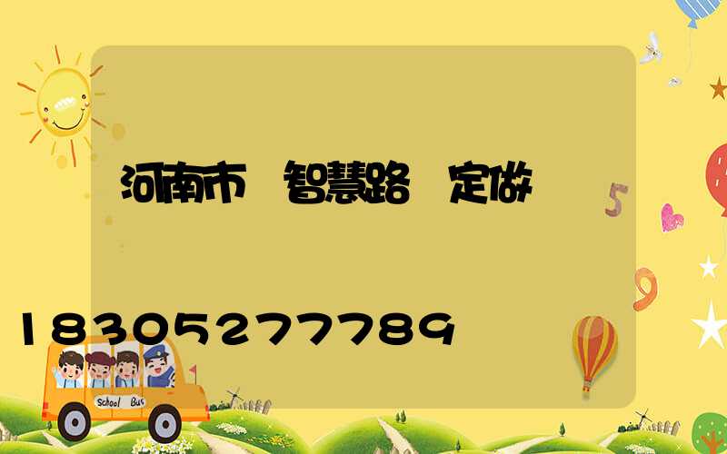 河南市電智慧路燈定做