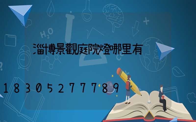 淄博景觀庭院燈哪里有