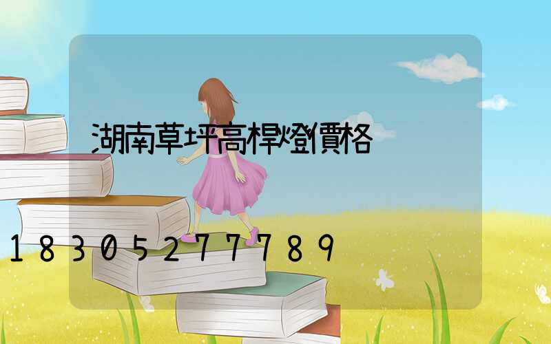 湖南草坪高桿燈價格