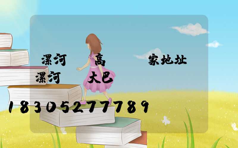 漯河機場高桿燈廠家地址(漯河機場大巴)