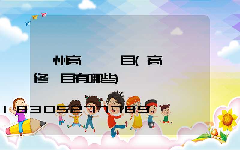 漳州高桿燈項目(高桿燈檢修項目有哪些)