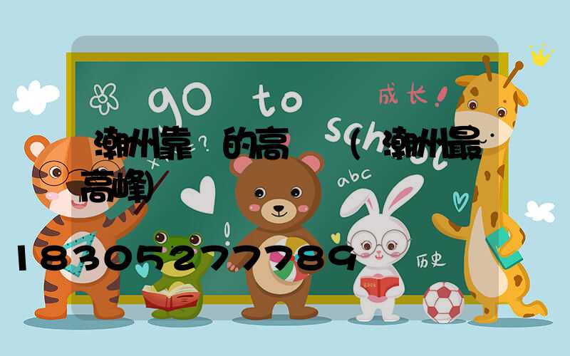 潮州靠譜的高桿燈(潮州最高峰)