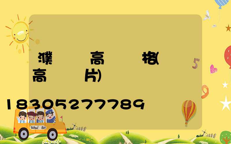 濮陽機場高桿燈價格(機場高桿燈圖片)