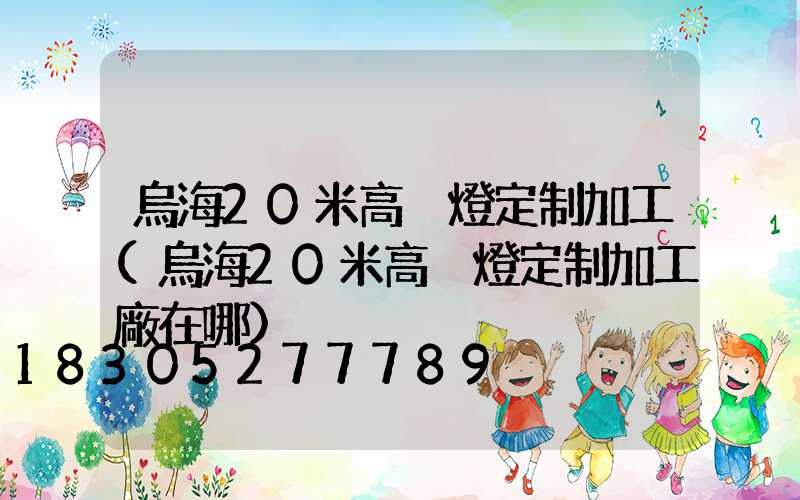 烏海20米高桿燈定制加工(烏海20米高桿燈定制加工廠在哪)