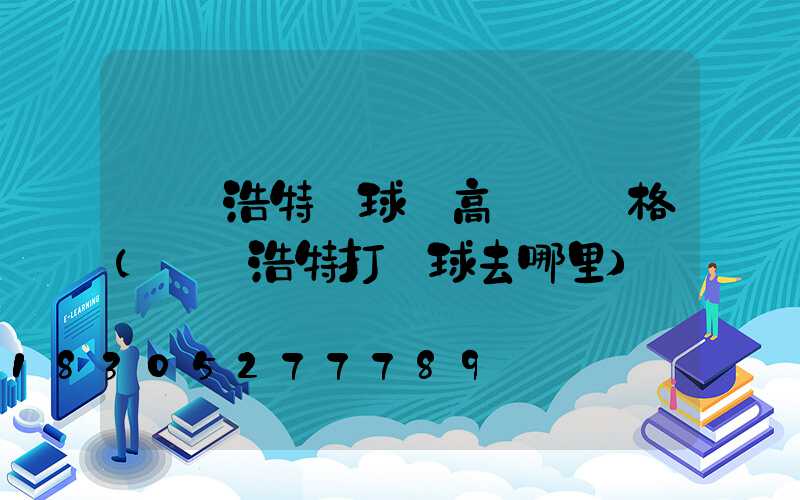 烏蘭浩特籃球場高桿燈價格(烏蘭浩特打籃球去哪里)