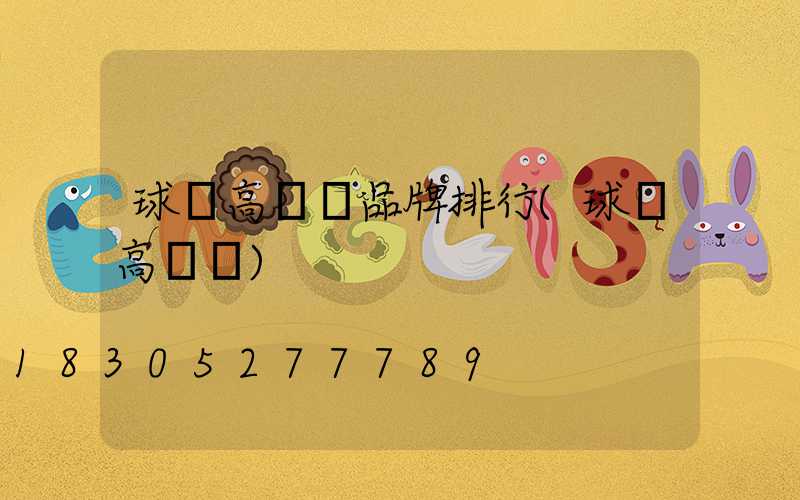 球場高桿燈品牌排行(球場高桿燈)