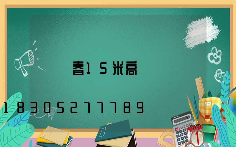 琿春15米高桿燈
