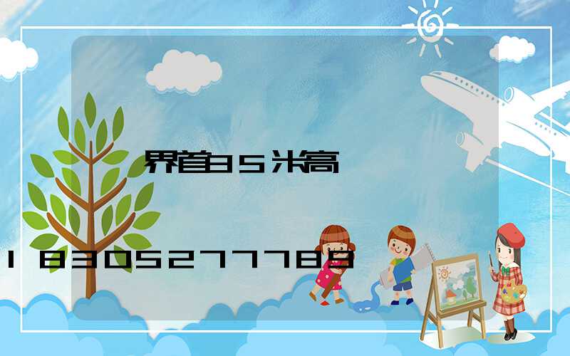 界首35米高桿燈