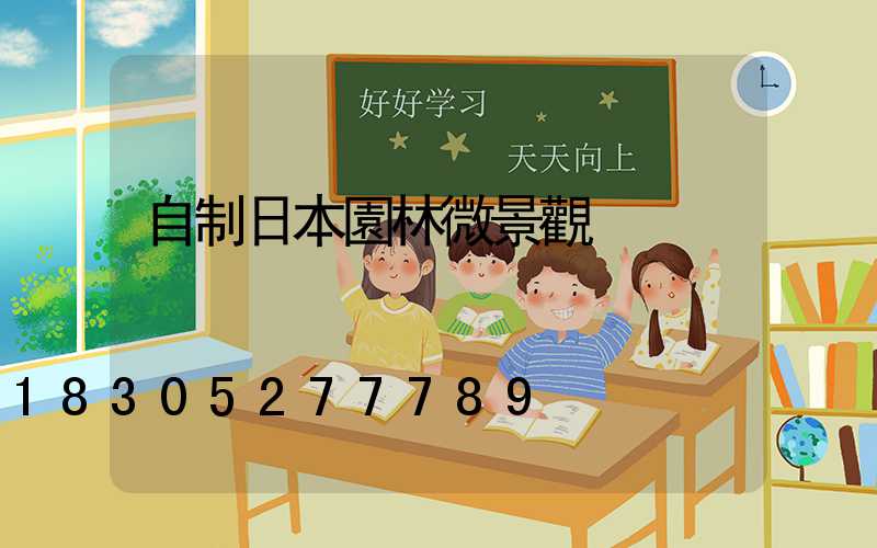 自制日本園林微景觀