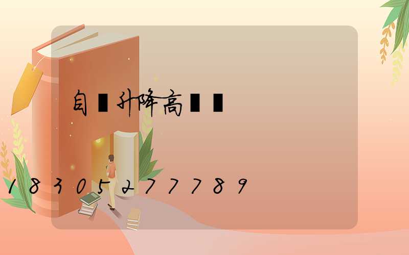 自動升降高桿燈