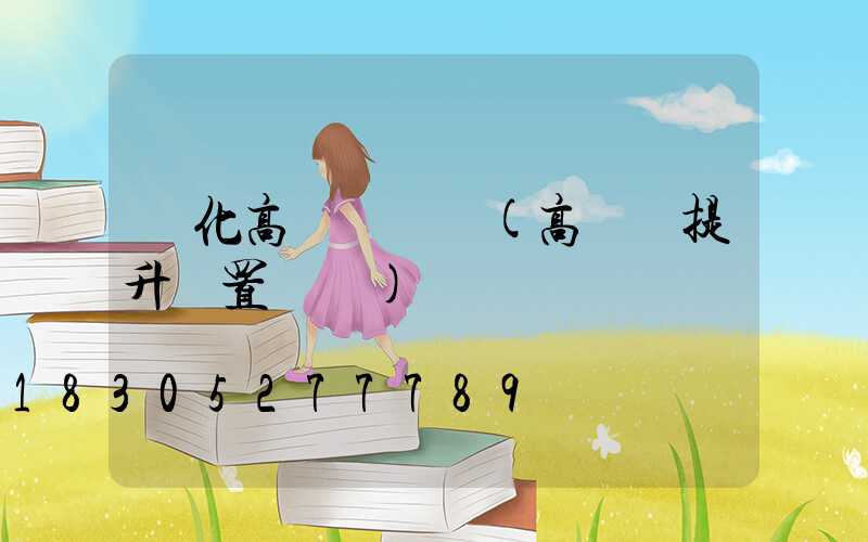 興化高桿燈設計(高桿燈提升裝置設計)