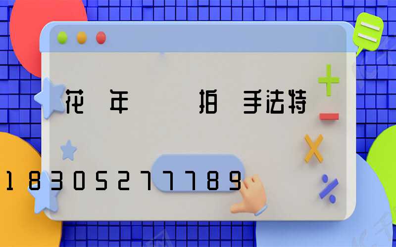 花樣年華鏡頭拍攝手法特點