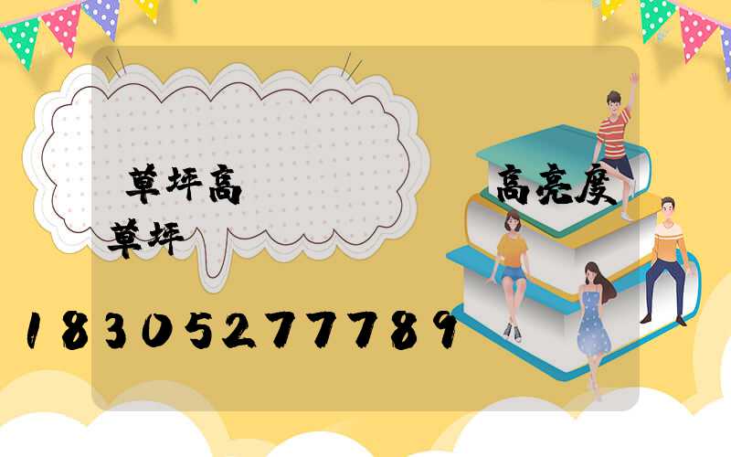 草坪高桿燈(led高亮度草坪燈)