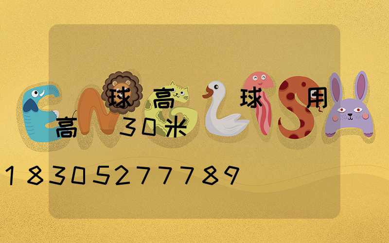 荊門球場高桿燈(球場專用高桿燈30米)