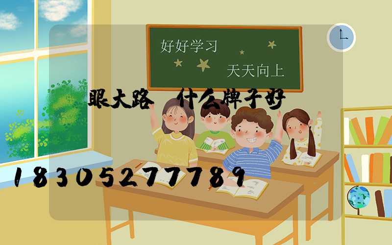 護眼大路燈什么牌子好