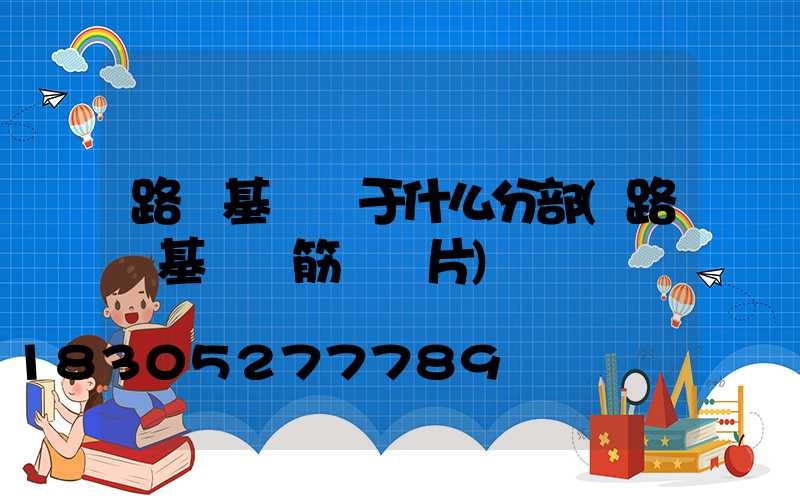 路燈基礎屬于什么分部(路燈基礎鋼筋籠圖片)