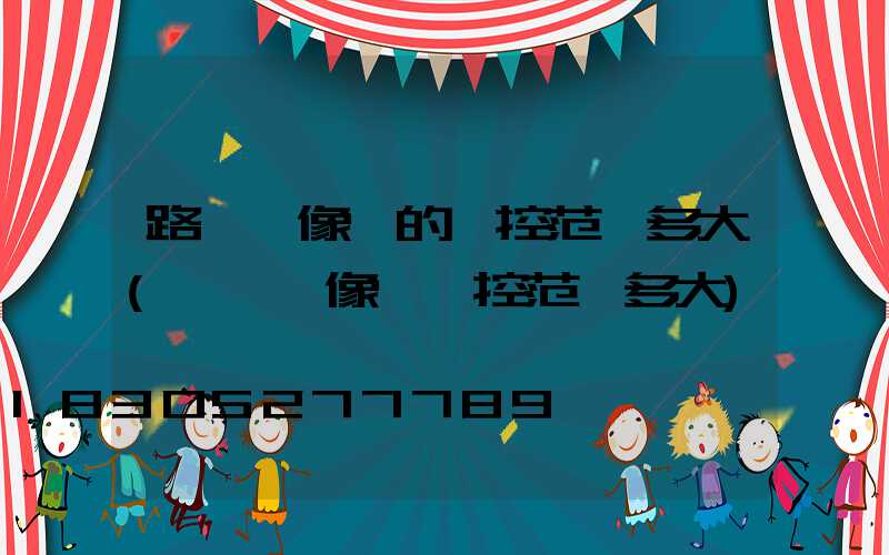 路燈攝像頭的監控范圍多大(電腦攝像頭監控范圍多大)