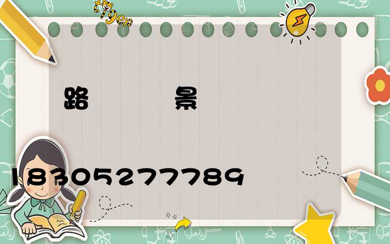 路燈桿裝飾景觀燈