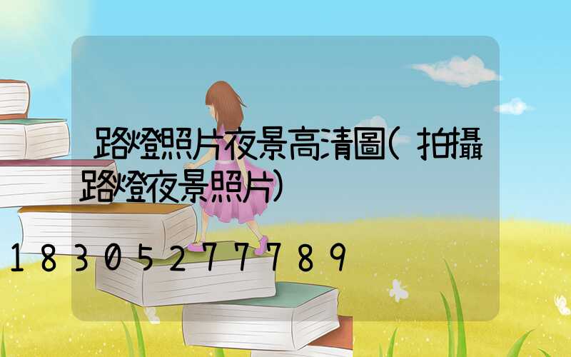 路燈照片夜景高清圖(拍攝路燈夜景照片)
