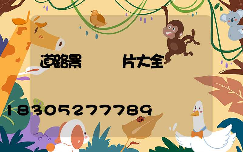 道路景觀燈圖片大全