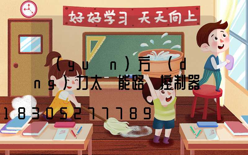 遠(yuǎn)方動(dòng)力太陽能路燈控制器