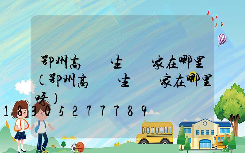 鄂州高桿燈生產廠家在哪里(鄂州高桿燈生產廠家在哪里呀)