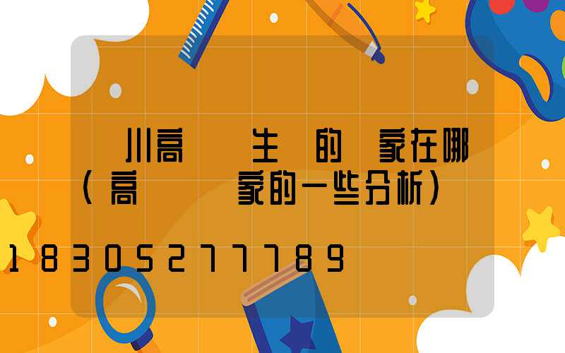 銀川高桿燈生產的廠家在哪(高桿燈廠家的一些分析)