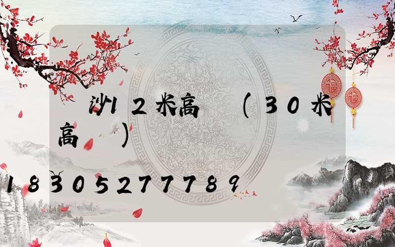 長沙12米高桿燈(30米高桿燈)