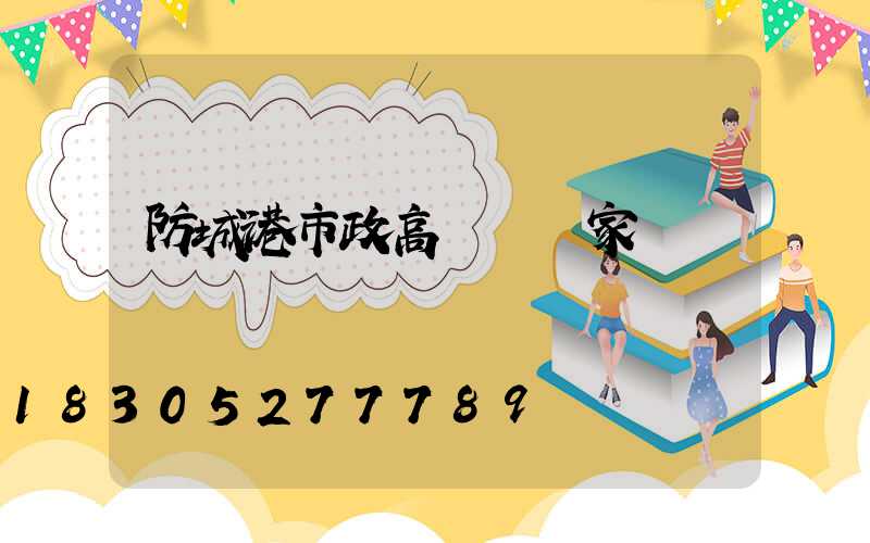 防城港市政高桿燈廠家