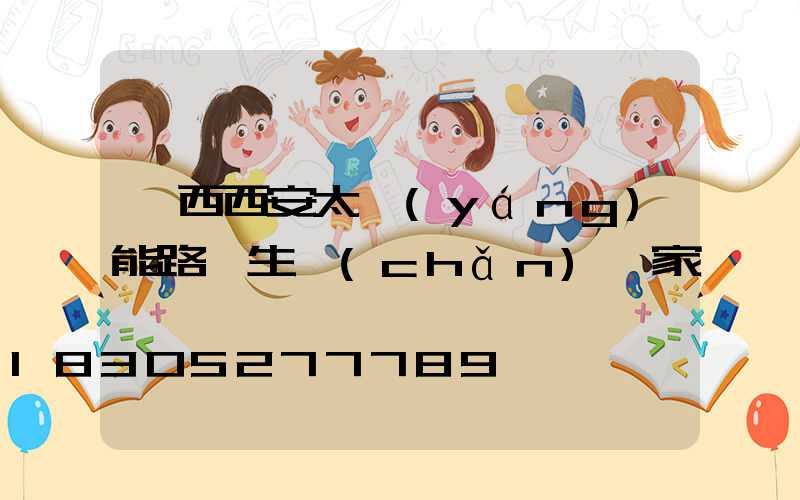 陜西西安太陽(yáng)能路燈生產(chǎn)廠家