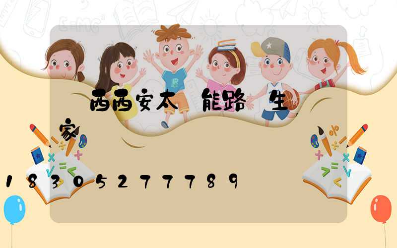 陜西西安太陽能路燈生產廠家