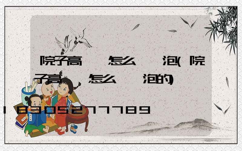 院子高桿燈怎么換燈泡(院子高桿燈怎么換燈泡的)