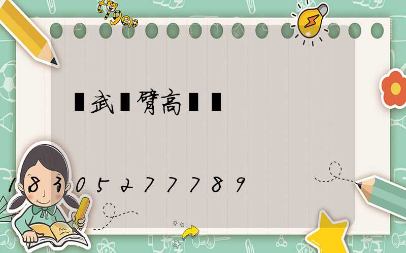 靈武單臂高桿燈