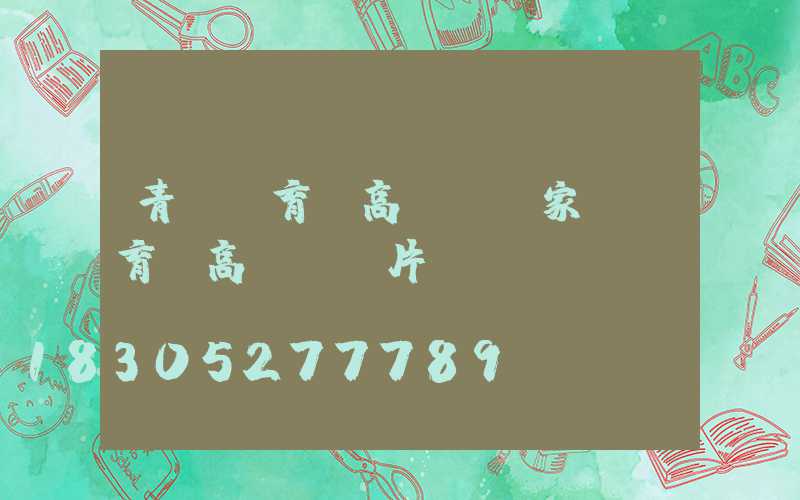 青島體育場高桿燈廠家(體育場高桿燈圖片)