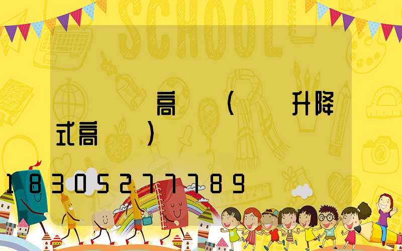 鞏義機場高桿燈(機場升降式高桿燈)