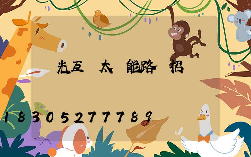 風光互補太陽能路燈招標