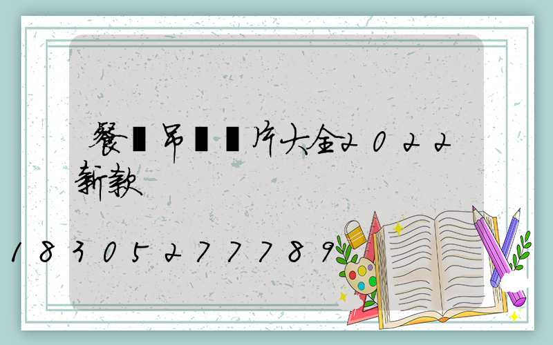 餐廳吊燈圖片大全2022新款