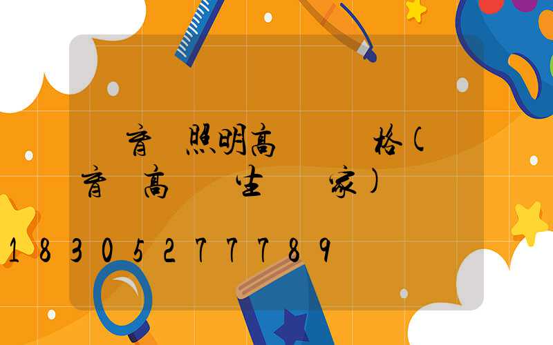 體育場照明高桿燈價格(體育場高桿燈生產廠家)